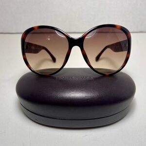 Michael Kors Violet M2893S Brown Oversized Sunglasses 59-16-130mm